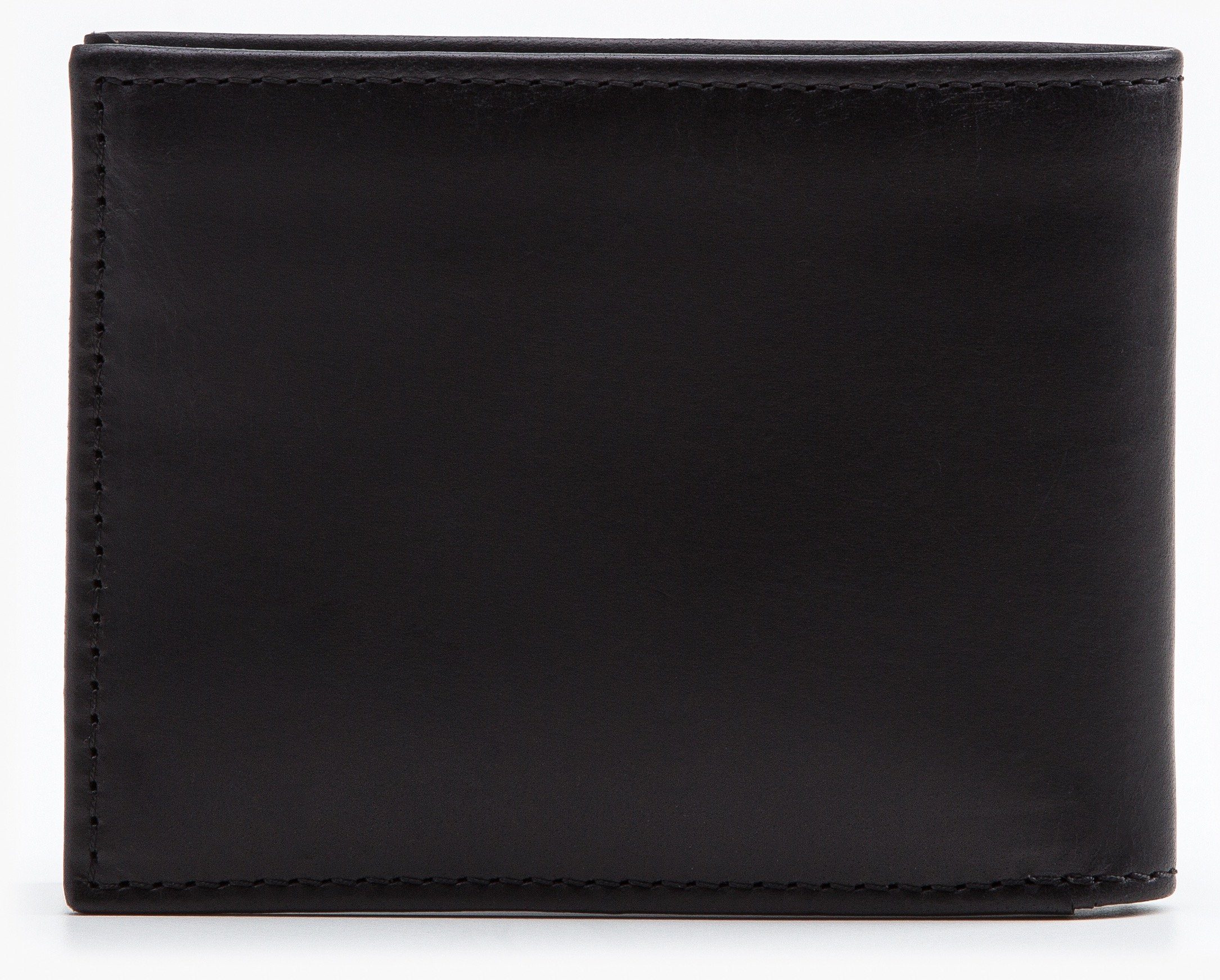 Levi's® Geldbörse LEVI'S® CASUAL BATWIN, BIFOLD praktischem CLASSICS COIN HUNTE schwarz im - Format