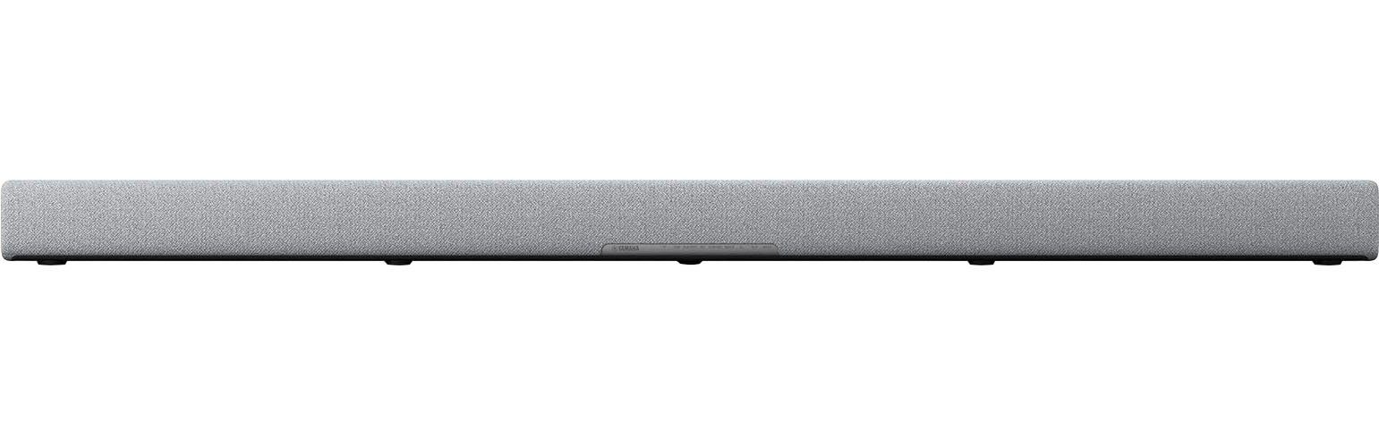 Yamaha TRUE Soundbar W, Stereo 180 Subwoofer) Gray (Bluetooth, integriertem 40A (WiFi), WLAN BAR mit X Light