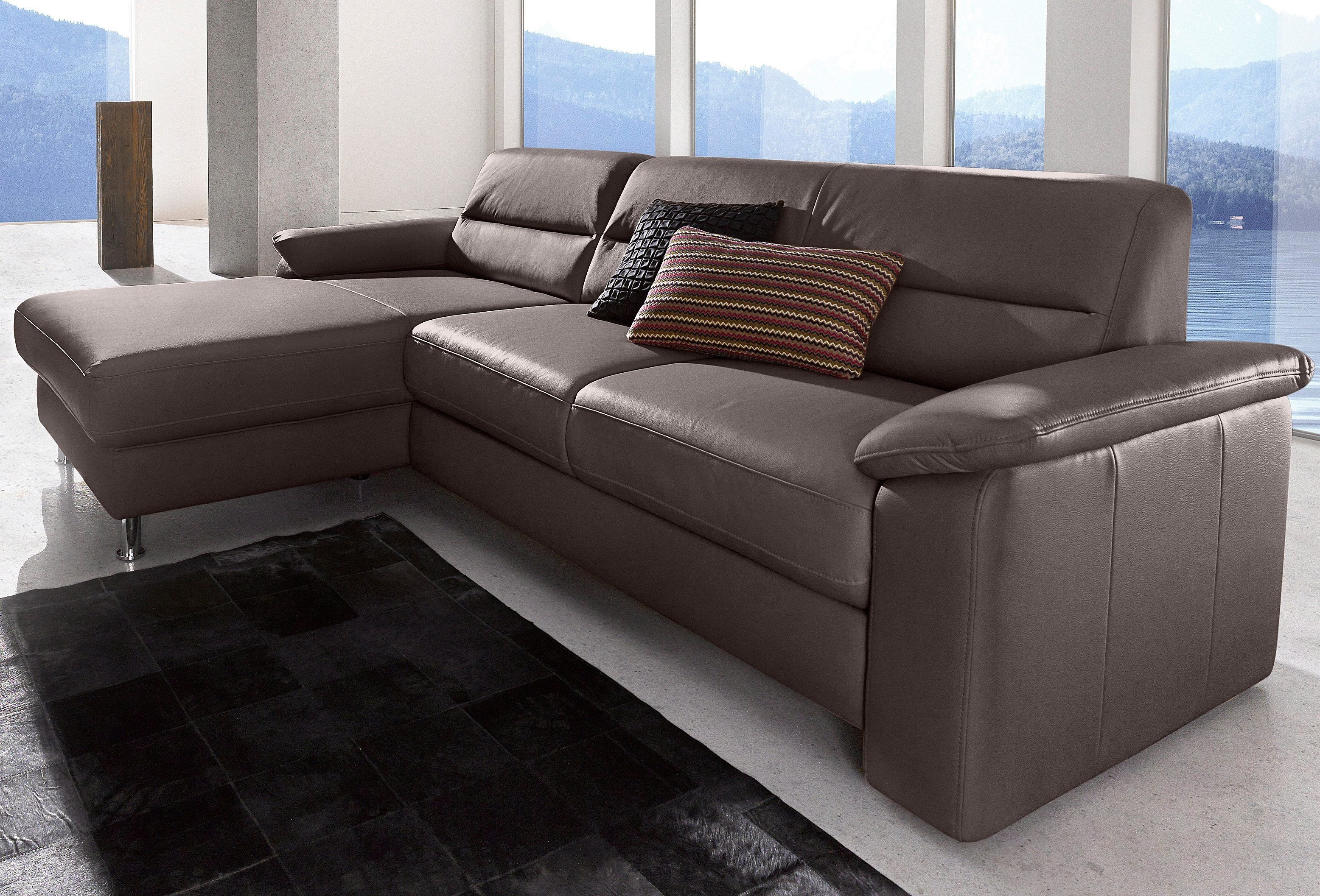 sit&more Ecksofa Ascara L-Form, inklusive Boxspring/Federkern-Polsterung, günstig online kaufen