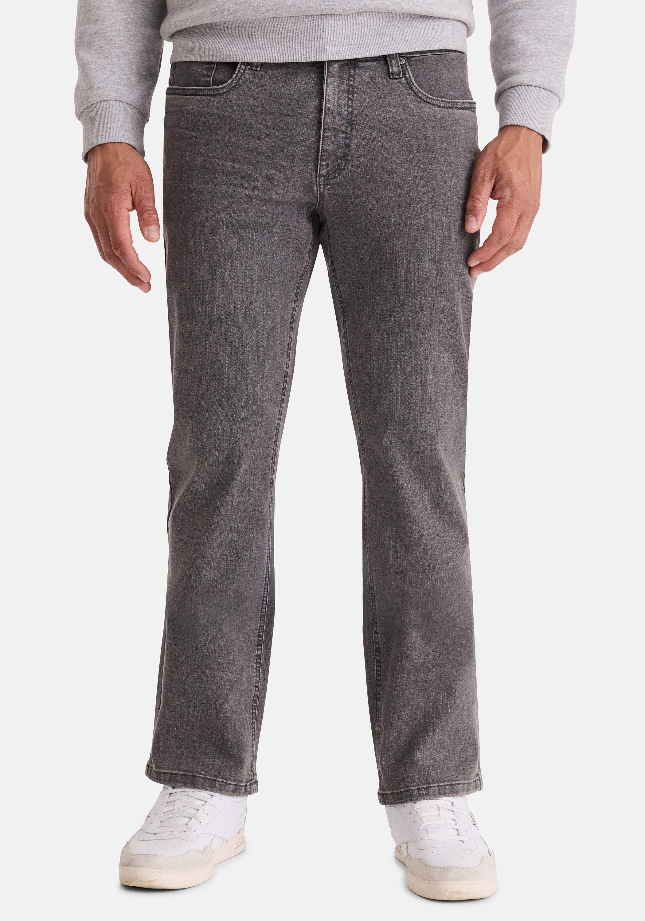 HERO by John Medoox 5-Pocket-Jeans DENVER Hose Regular Straight Hose Regular Straight für Herren