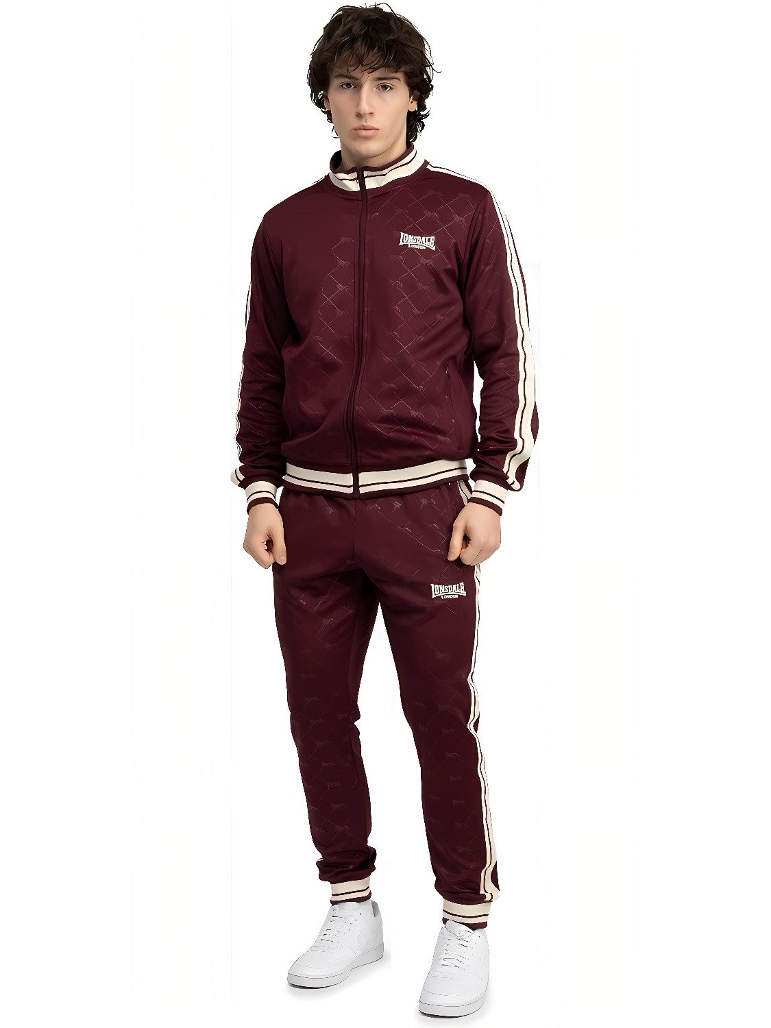 Oxblood/Ecru