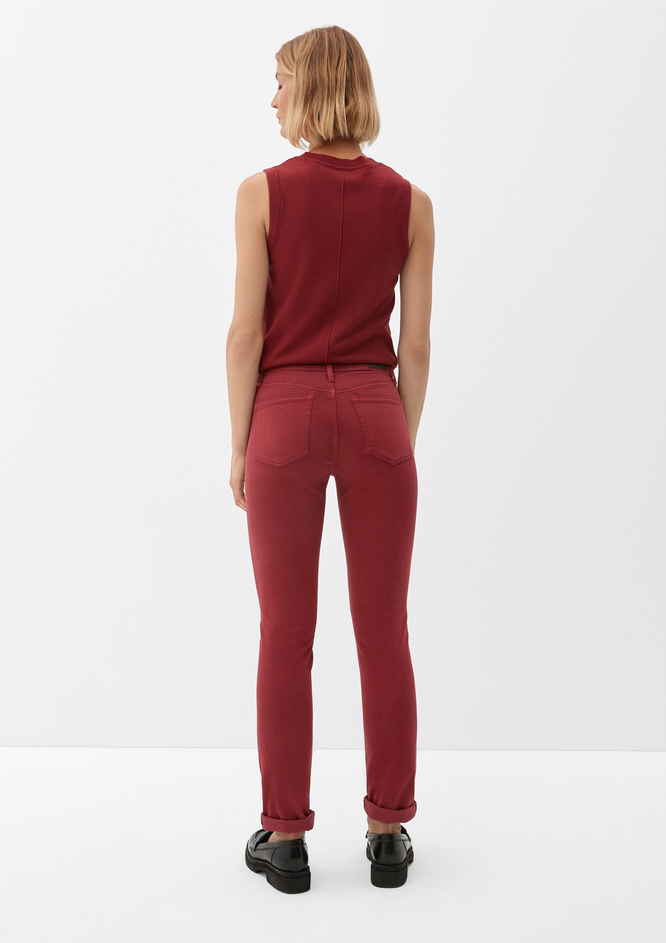 s.Oliver Slim-fit-Jeans Jeans-Hose BETSY Ankle-Jeans Betsy / Slim Fit / High Rise / Slim Leg