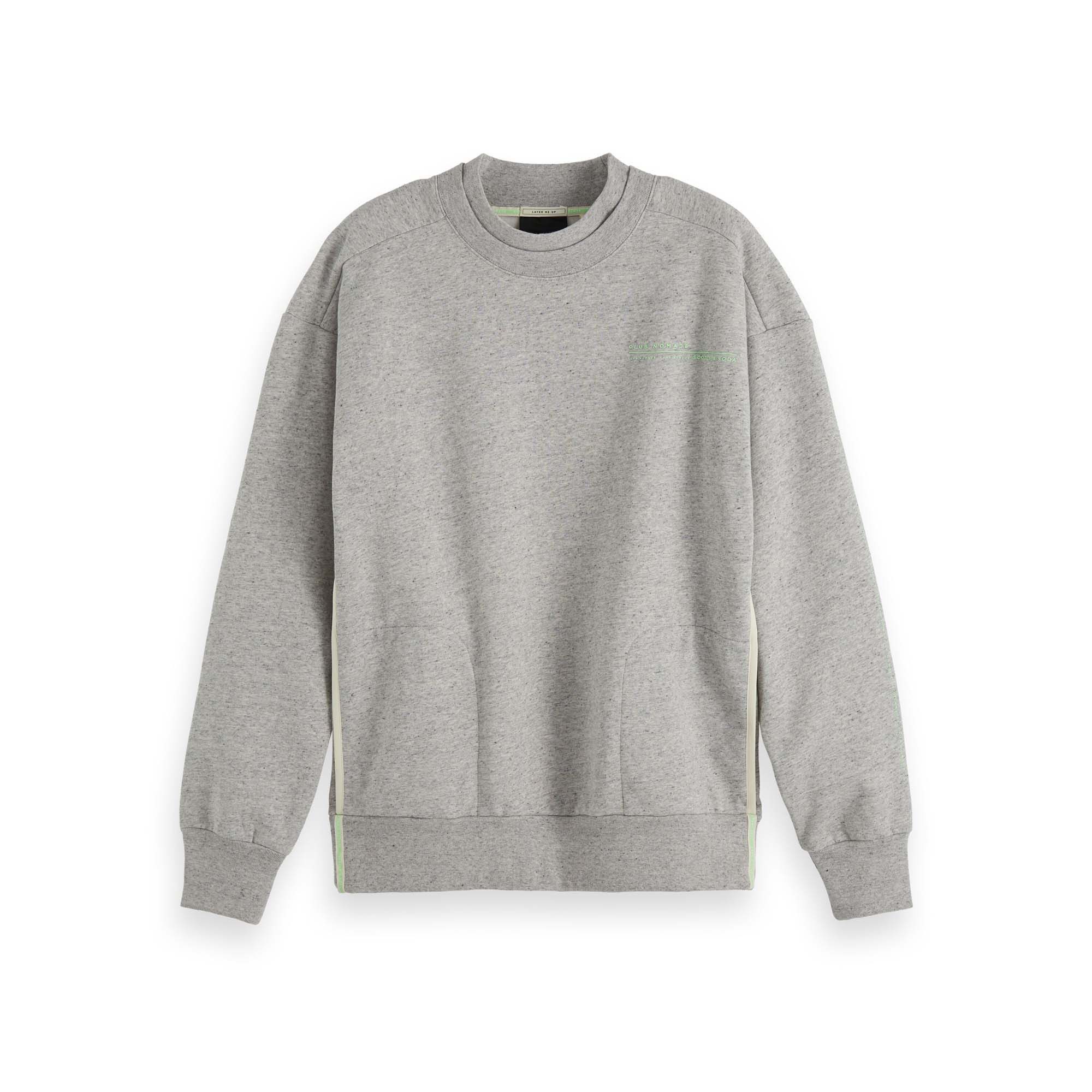 Fleecepullover Scotch & Soda Herren Sweatshirt Constructed Sweat 153577