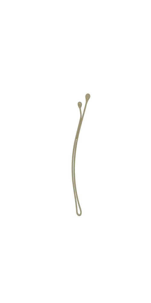 Sibel Haarklammer Sibel 1-Leg Metal Grips Straight Blond 50mm-24st