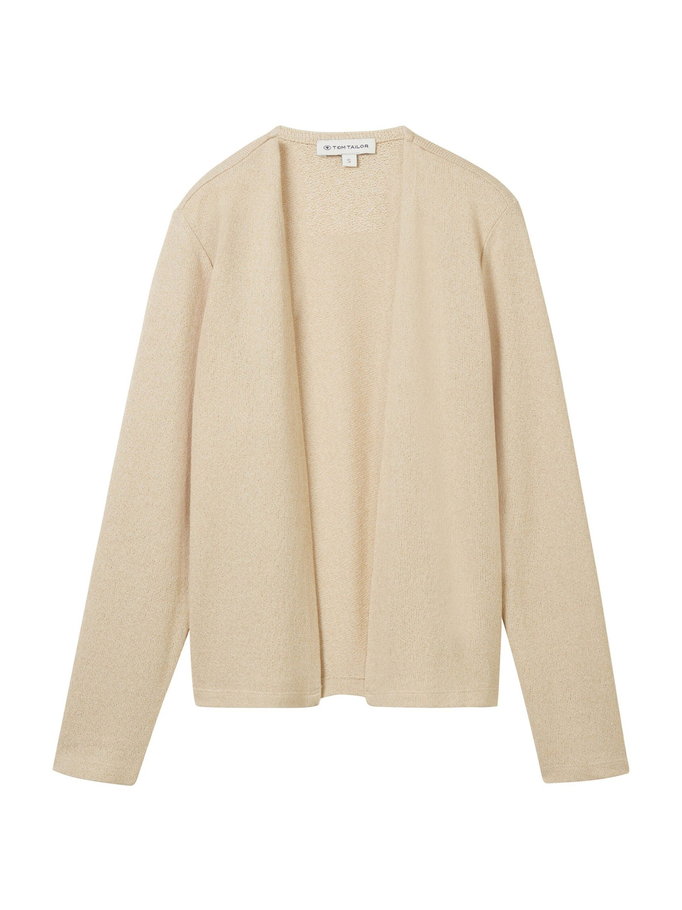 TOM TAILOR Strickjacke (1-tlg) Plain/ohne Details