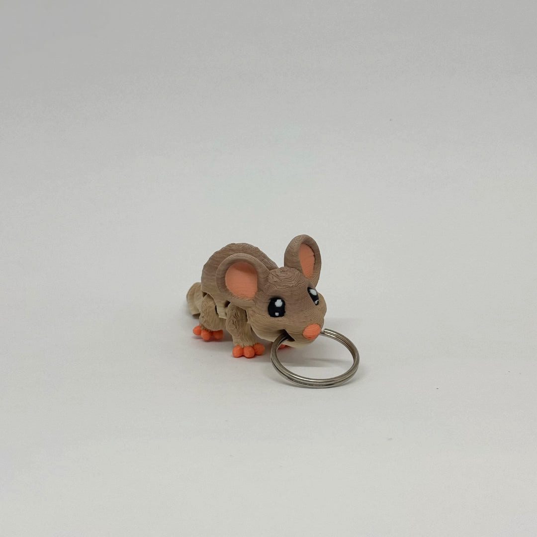 UDINGO Schlüsselanhänger Mini Maus Figur – süß und einzigartig