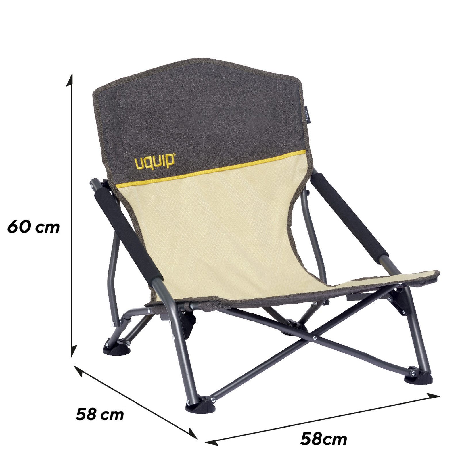UQUIP Campingstuhl Strandstuhl Sandy Campingstuhl Faltstuhl, günstig online kaufen