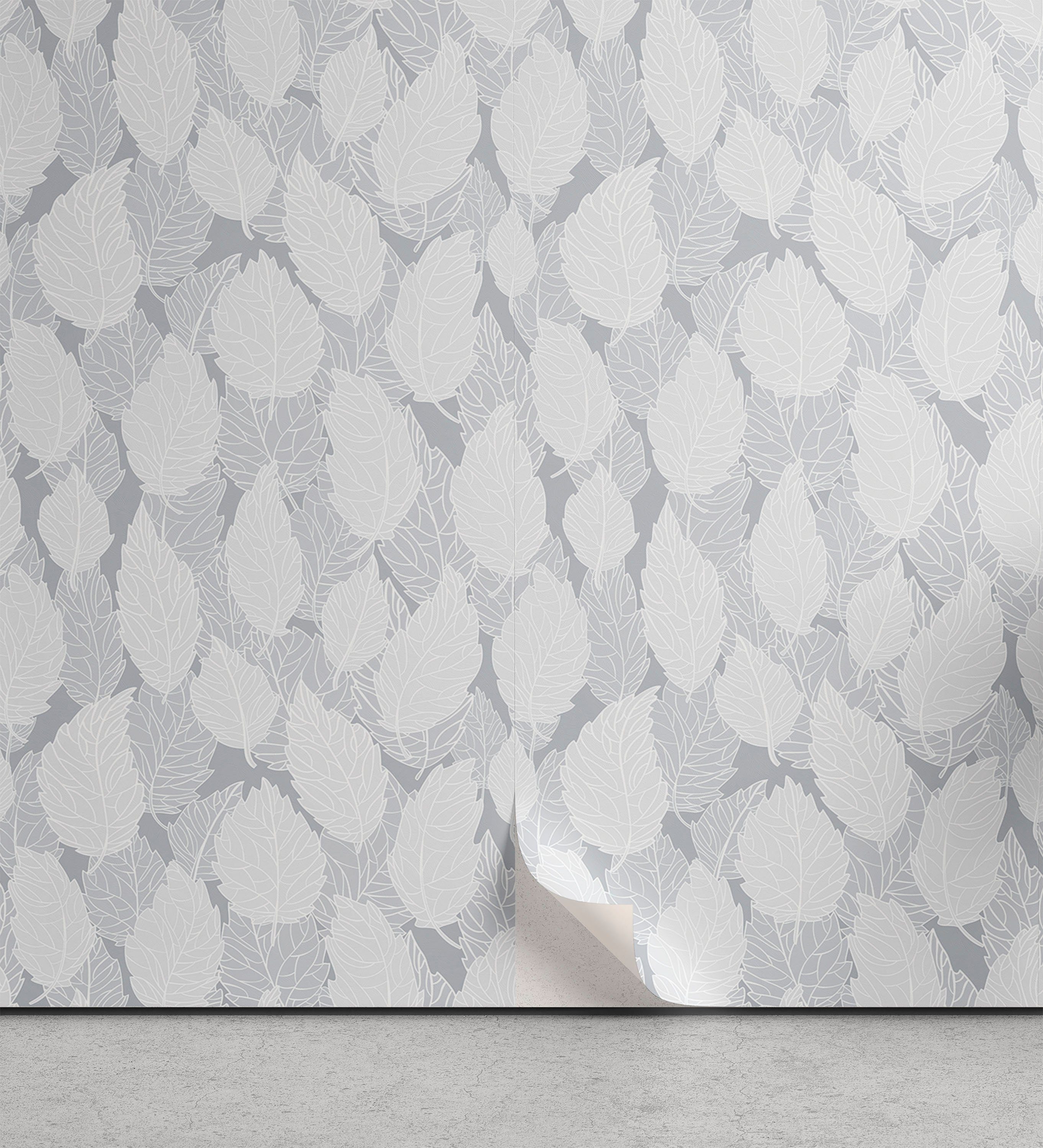 selbstklebendes Wohnzimmer Küchenakzent, Abakuhaus Blätter- Kreative Vinyltapete Blätter Entwurf