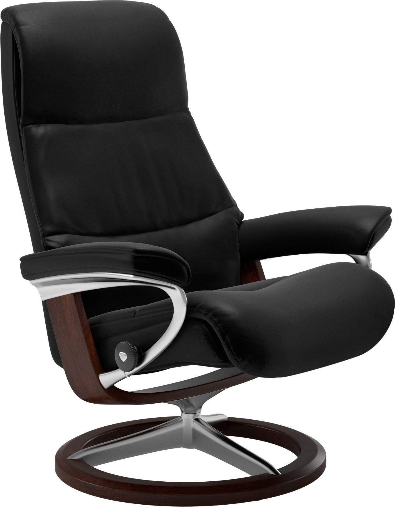 Relaxsessel mit Signature mit Stressless® Hocker), S,Gestell Base, (Set, Größe Braun Relaxsessel View