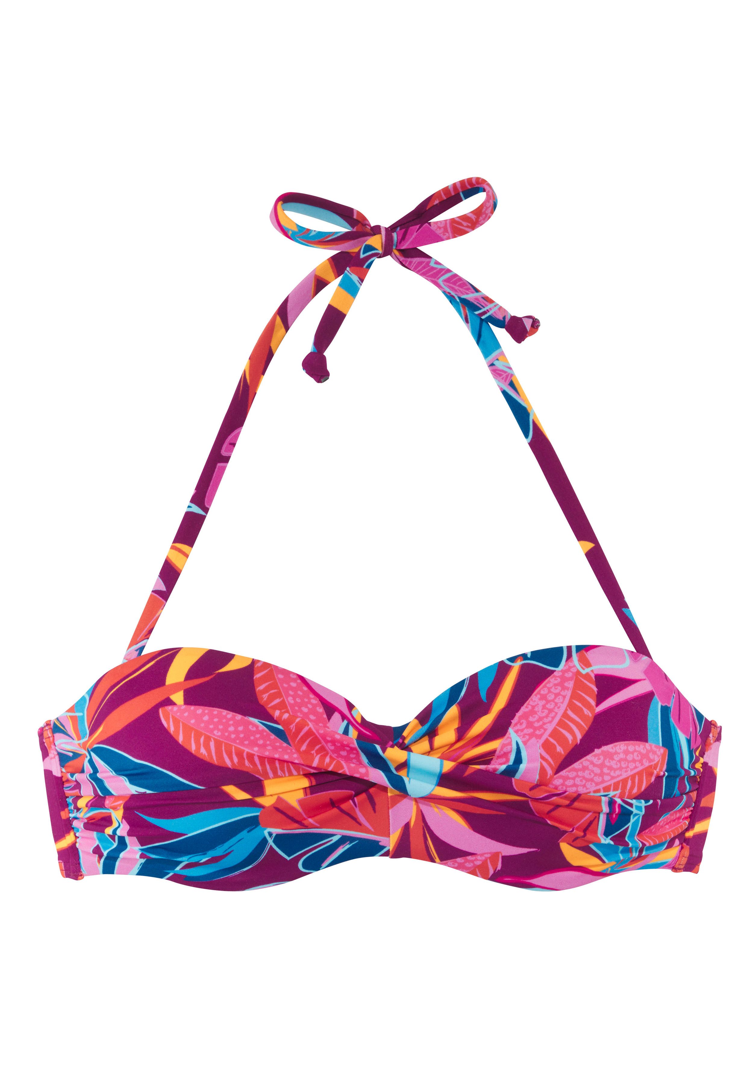 Buffalo Bügel-Bandeau-Bikini-Top Soleil, mit gedrehter Optik günstig online kaufen
