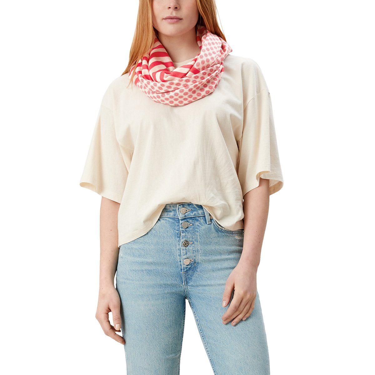 s.Oliver Halstuch Damen Viskosemix Halstuch Loop Schlauchschal Snood 211859 günstig online kaufen