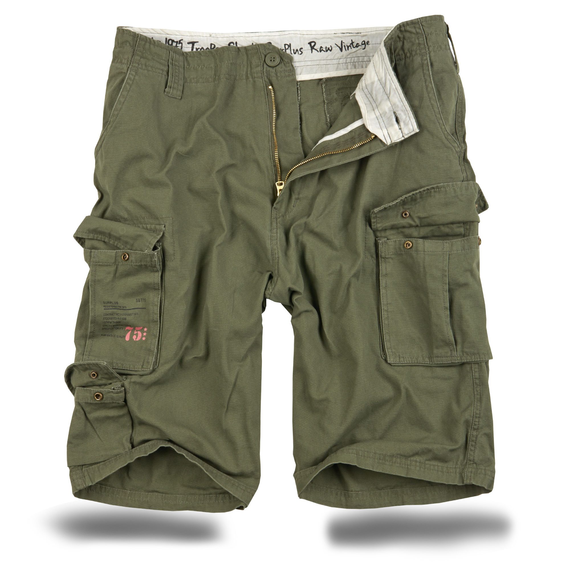 Trooper Cargoshorts Trooper Bermuda Baumwolle Sommer günstig online kaufen