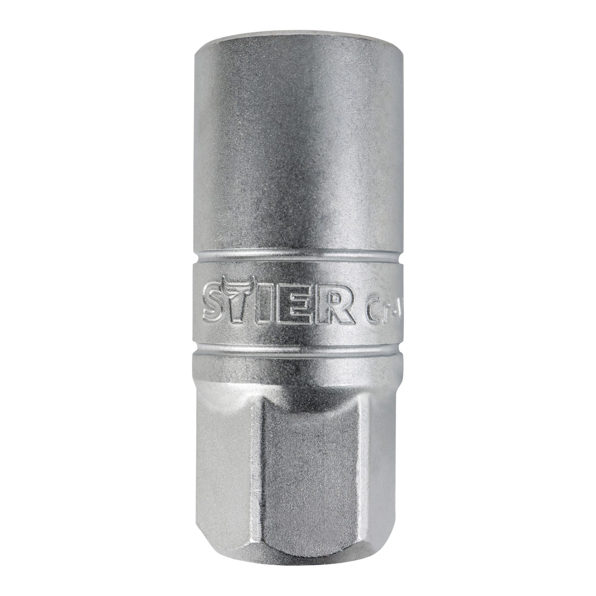 Stier Zündkerze STIER Zündkerzen-Steckschlüsseleinsatz 1/2 u. 3/8, SW 18 mm Zündkerzen