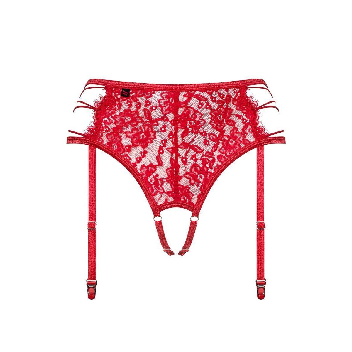 Obsessive Slip-Ouvert Obsessive - OB Rediosa garter belt red