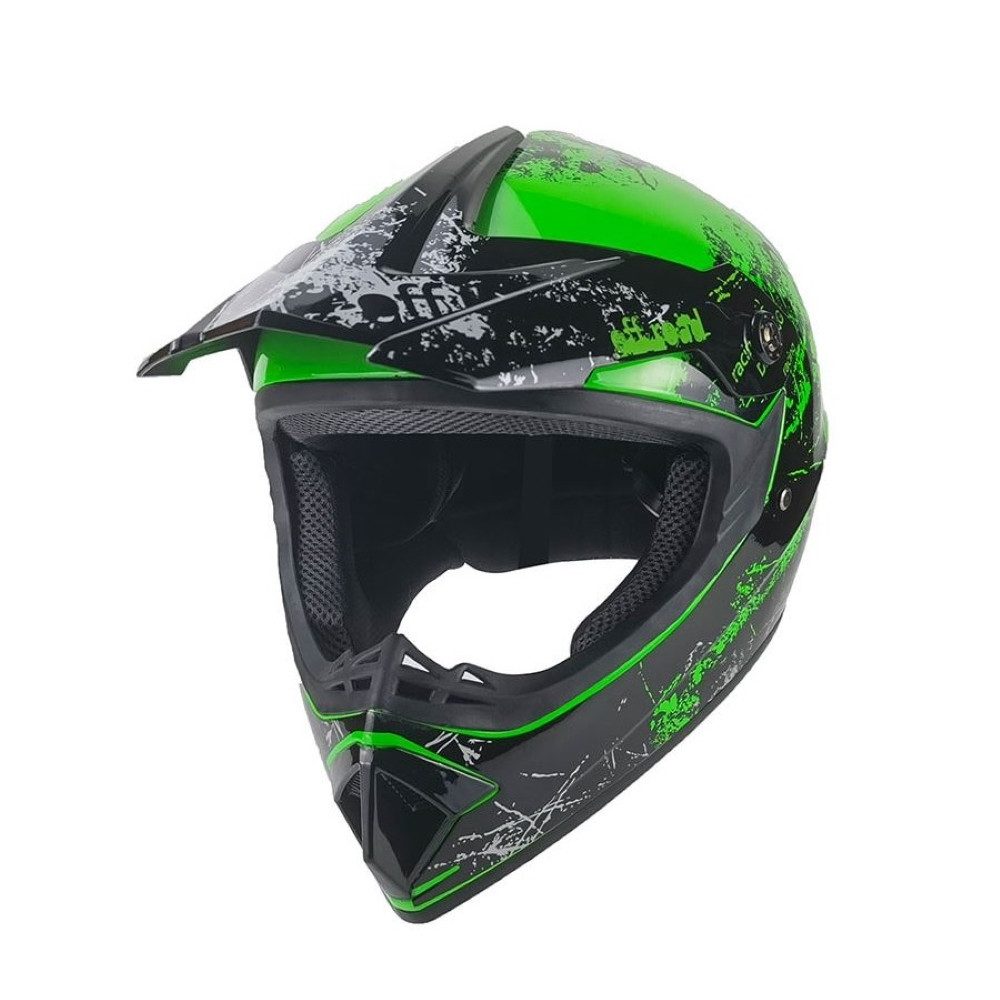 FunSport-Factory Motocrosshelm Racing Kinder Crosshelm Motocross Helm Kinder Motorradhelm Offroad