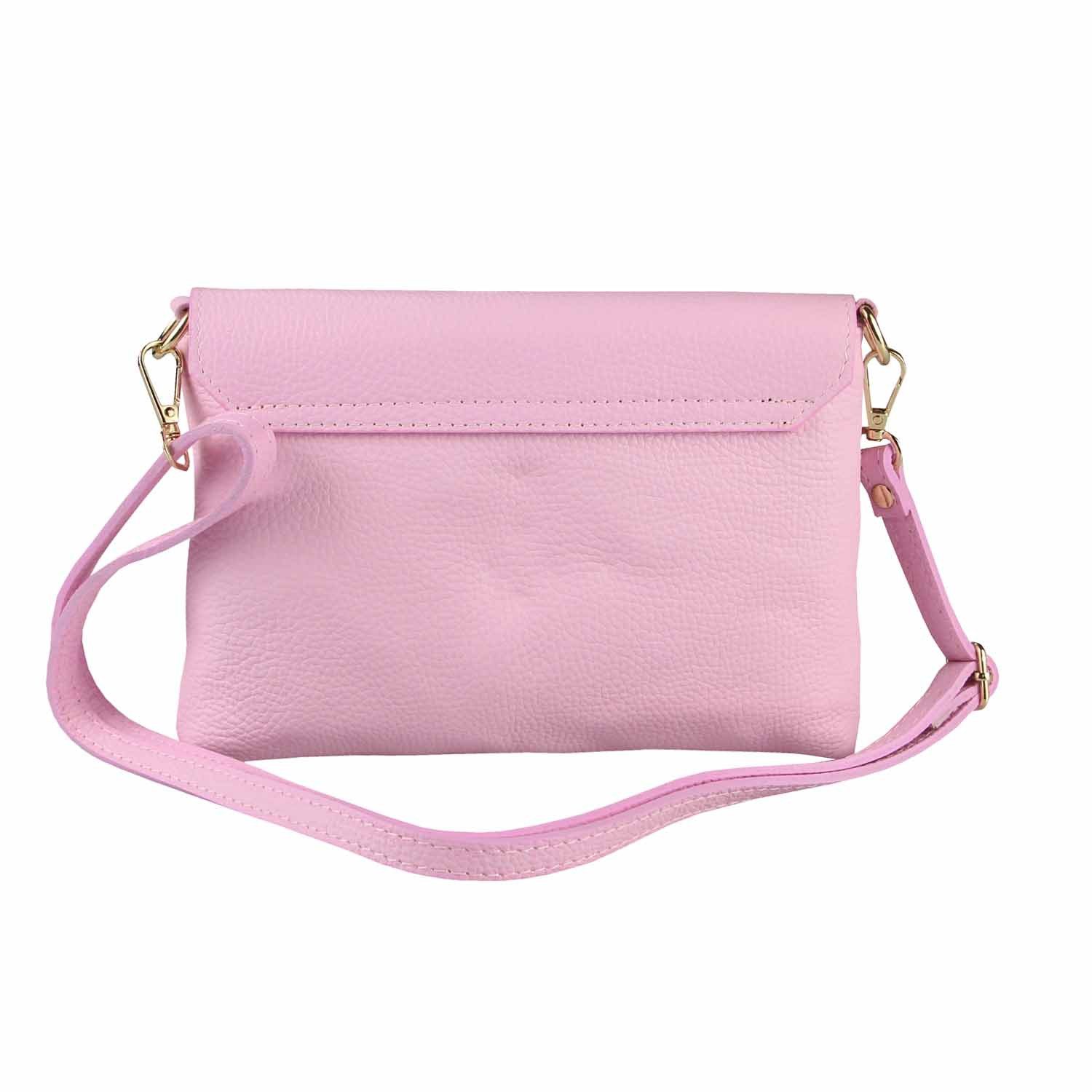 ITALYSHOP24 Schultertasche Made in Italy Damen Leder Tasche Crossbody Umhängetasche Clutch Reise, Überschlagtasche Abendtasche Smartphone CrossOver Mini Bag Smartphone