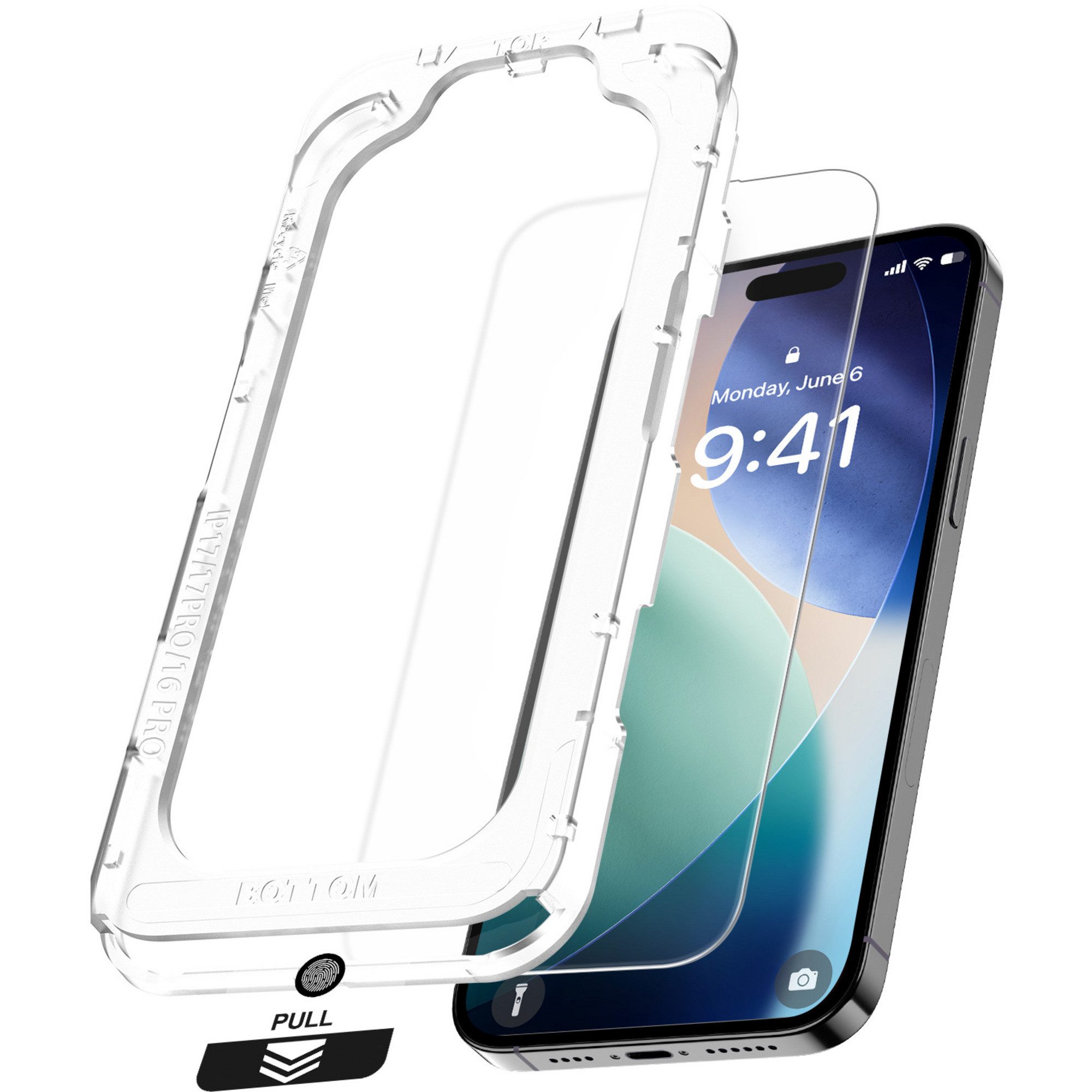 nevox Handyhülle Nevox NEVOGLASS, Schutzfolie, (iPhone 17 Air, mit