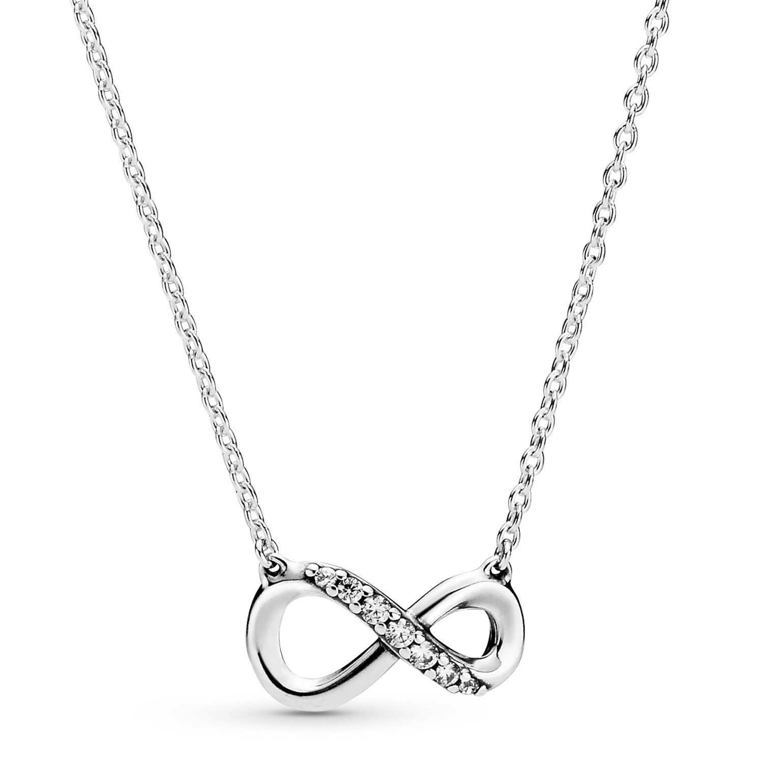 Pandora Collier Damen-Silber 925 Funkelnde Unendlichkeit günstig online kaufen