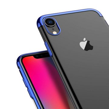 CoolGadget Handyhülle Slim Case Farbrand für Apple iPhone XR 6,1 Zoll, Hülle Silikon Cover für iPhone XR Schutzhülle