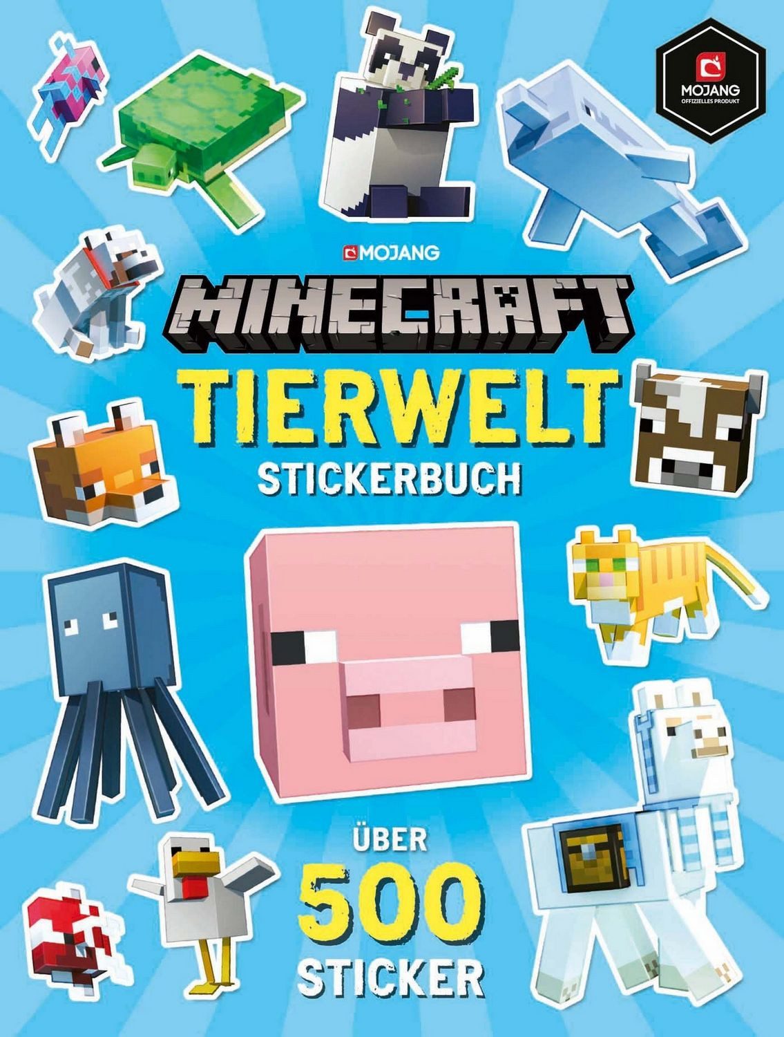 Sticker Minecraft Tierwelt Stickerbuch Über 500 Sticker, Über 500 coole Stick