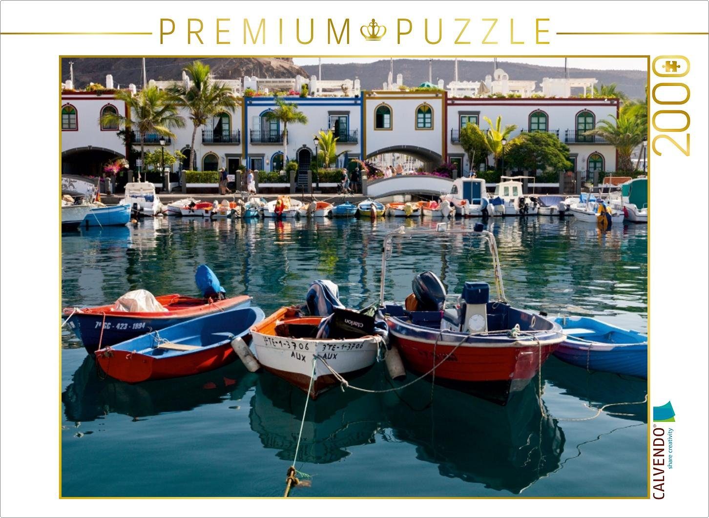 CALVENDO Puzzle CALVENDO Puzzle Gran Canaria - Puerto Mogan/Maspalomas 2000 Teile Lege-Größe 90 x 67 cm Foto-Puzzle Bild von Michael Bücker, 2000 Puzzleteile