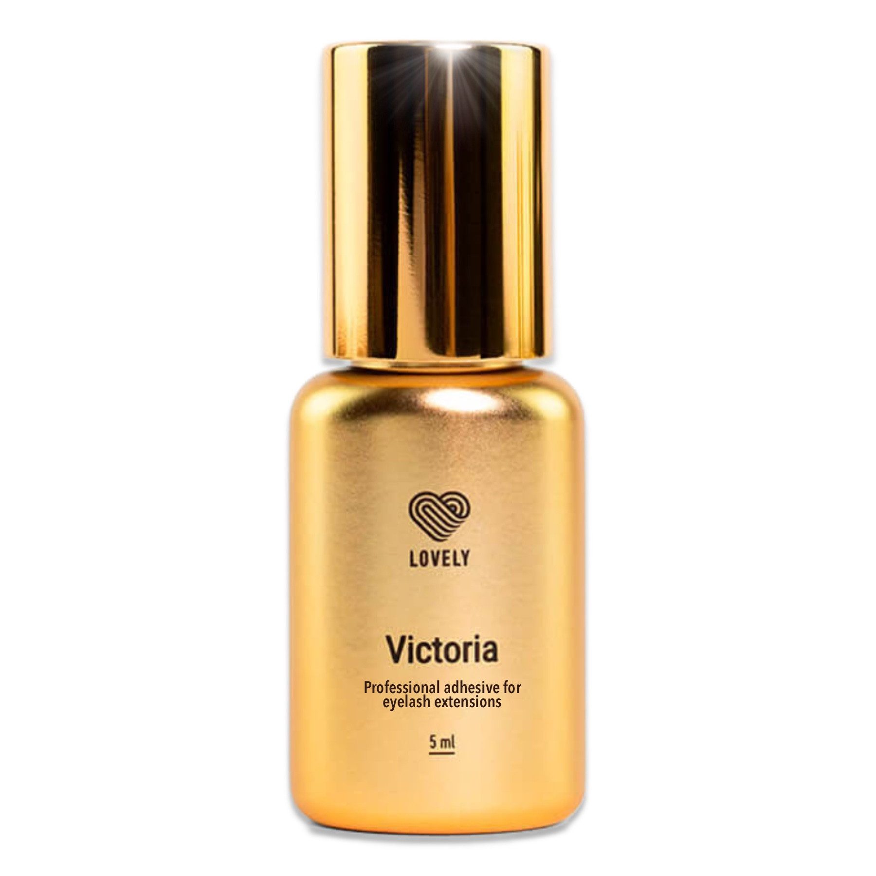 Lovely Wimpernkleber Lovely Wimpernkleber VICTORIA für Wimpernverlängerung 2, 5, 10ml, Für professionelle WImpernverlängerung, Schnelle Trocknungszeit
