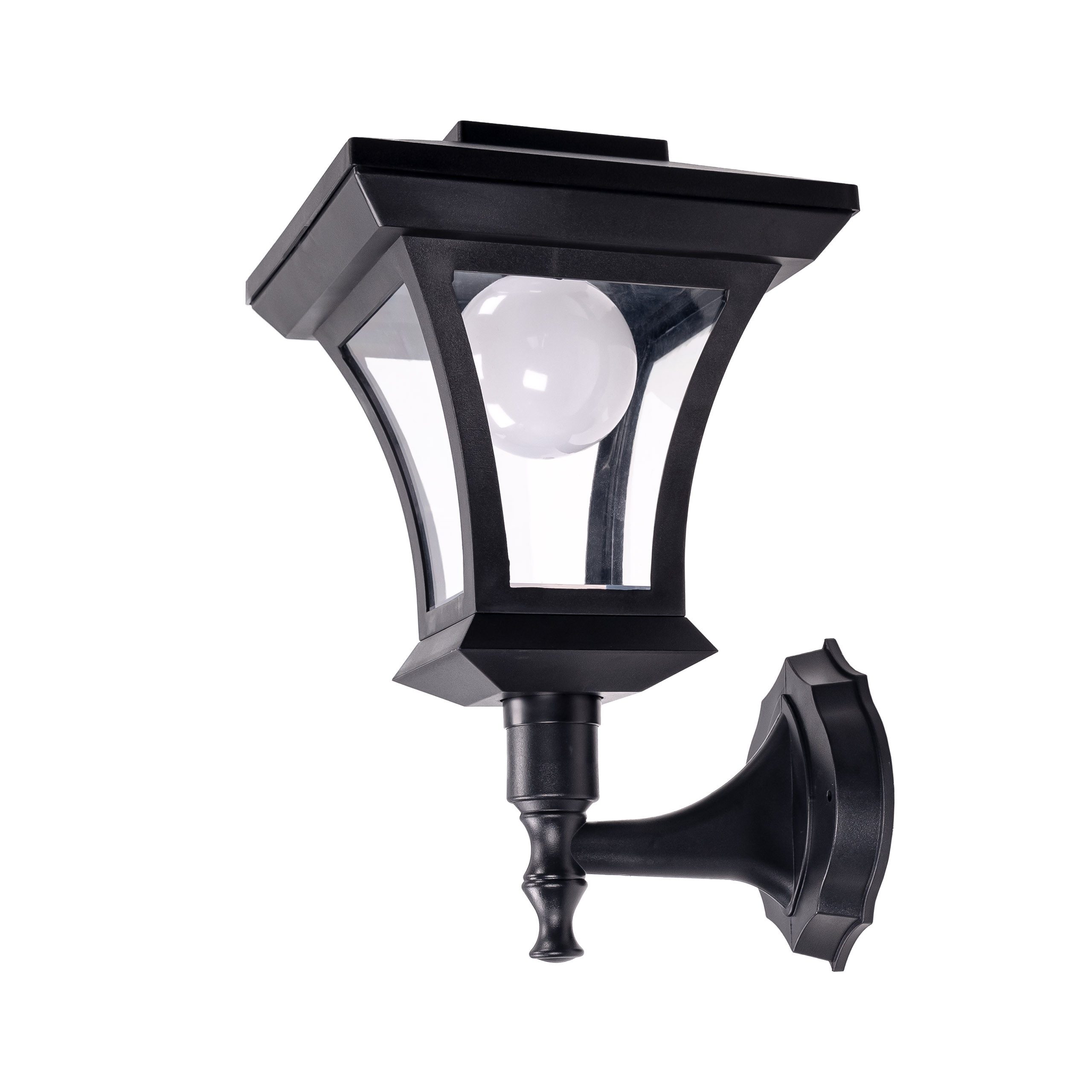 IC Gardenworld LED Laterne Solar Wand-Gartenlaterne im Straßenlaternen-Look günstig online kaufen