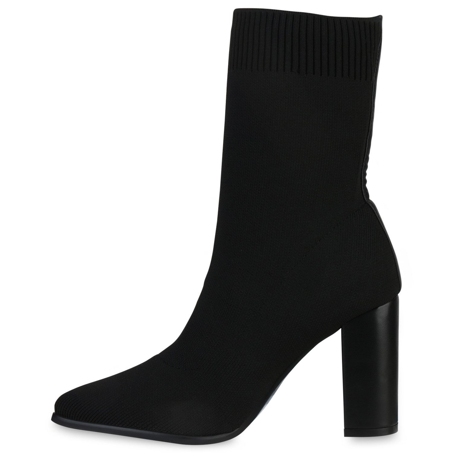 VAN HILL 838159 Schlupfboots Damen Schlupfstiefeletten Stiefeletten Stiefel günstig online kaufen