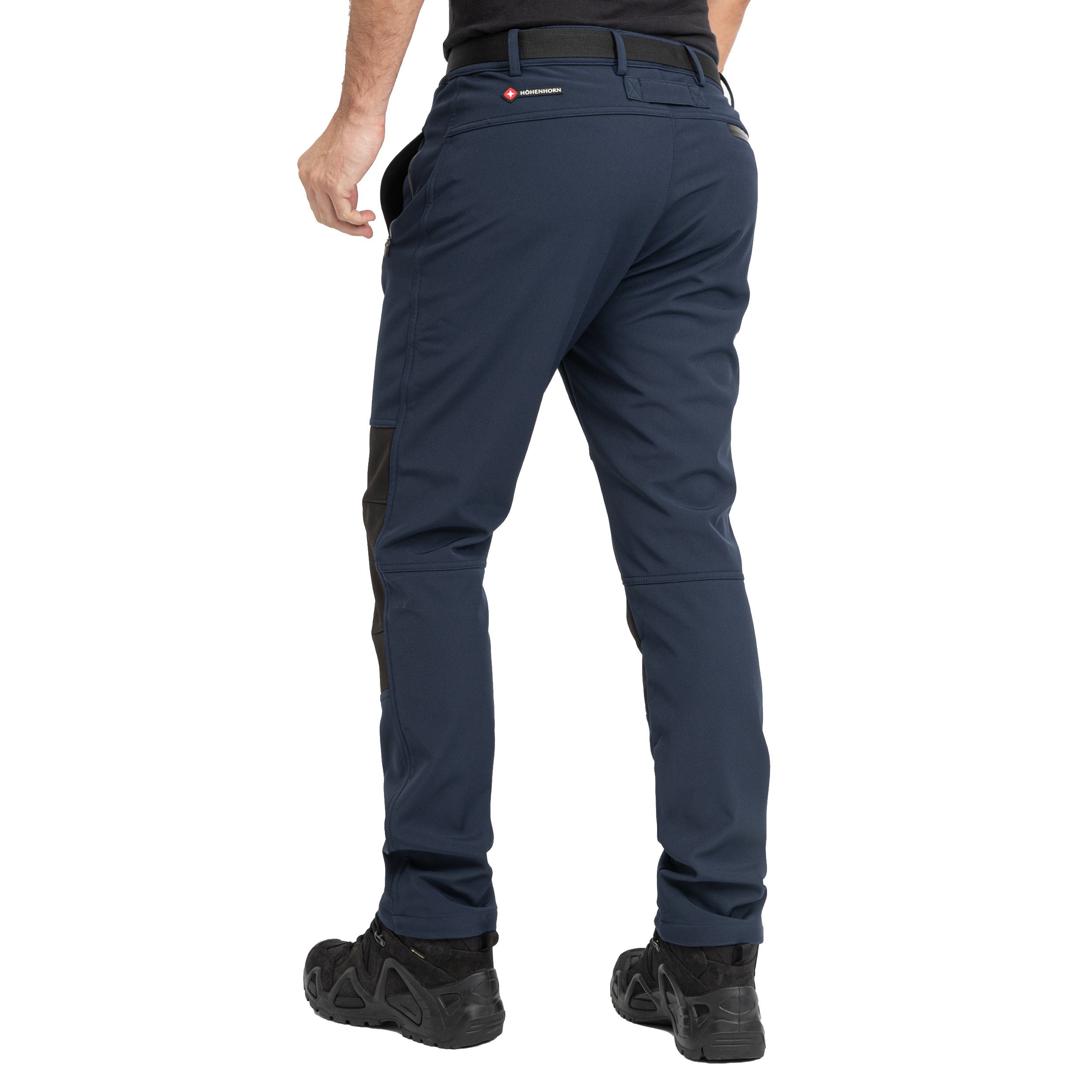Höhenhorn Funktionshose Trekmaster Herren Softshellhose für Herren Gefüttert Snowboardhose weiches Microfleece-Innenfutter