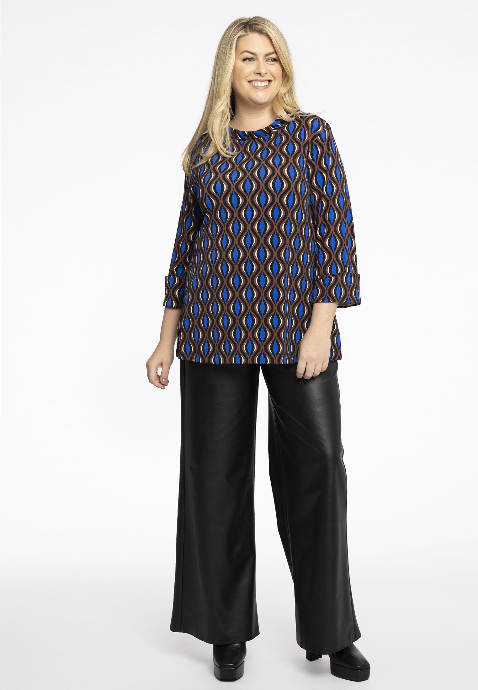 YOEK Langarmshirt Damen Langarmshirt Große Größen