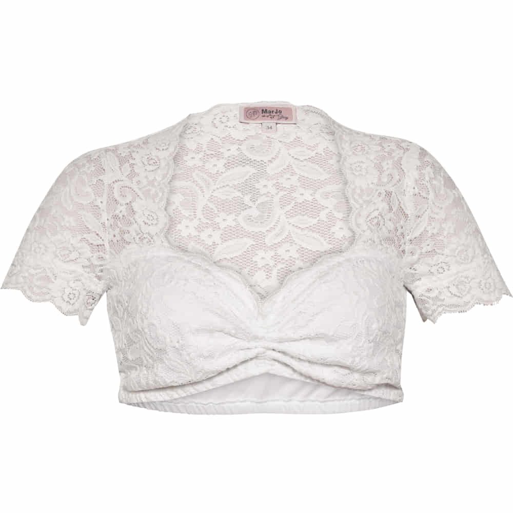 Dirndlbluse Dirndlbluse Nadine-Kosira creme