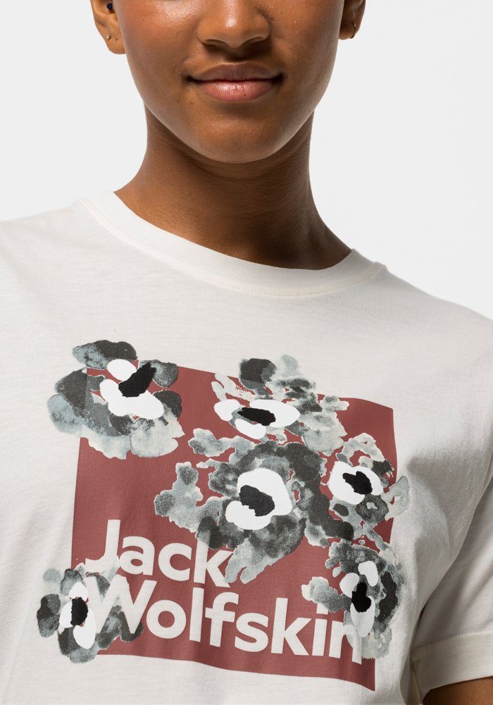 Jack Wolfskin T FLORELL T-Shirt BOX egret W