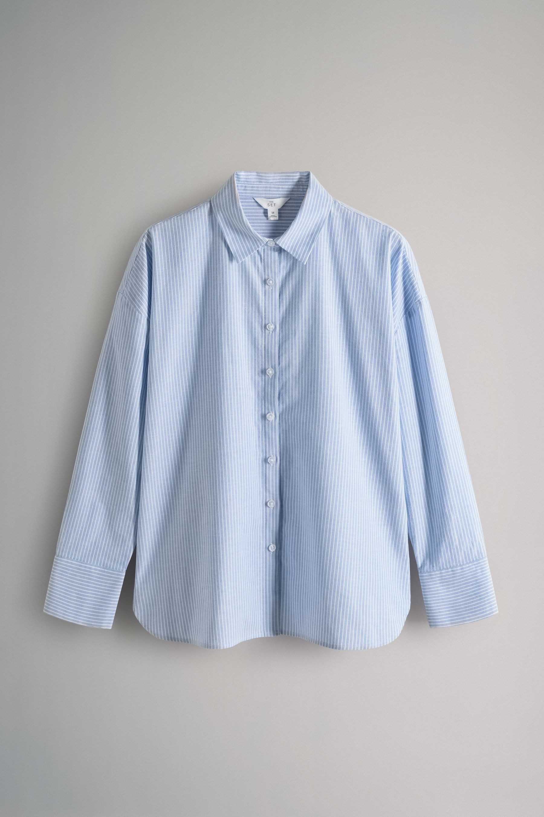 The Set Langarmbluse 2er-Pack The Set Oxford-Hemden (2-tlg)