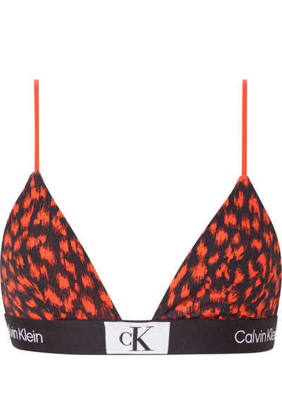 Calvin Klein Underwear Bralette-BH UNLINED TRIANGLE mit klassischem CK-Logobund