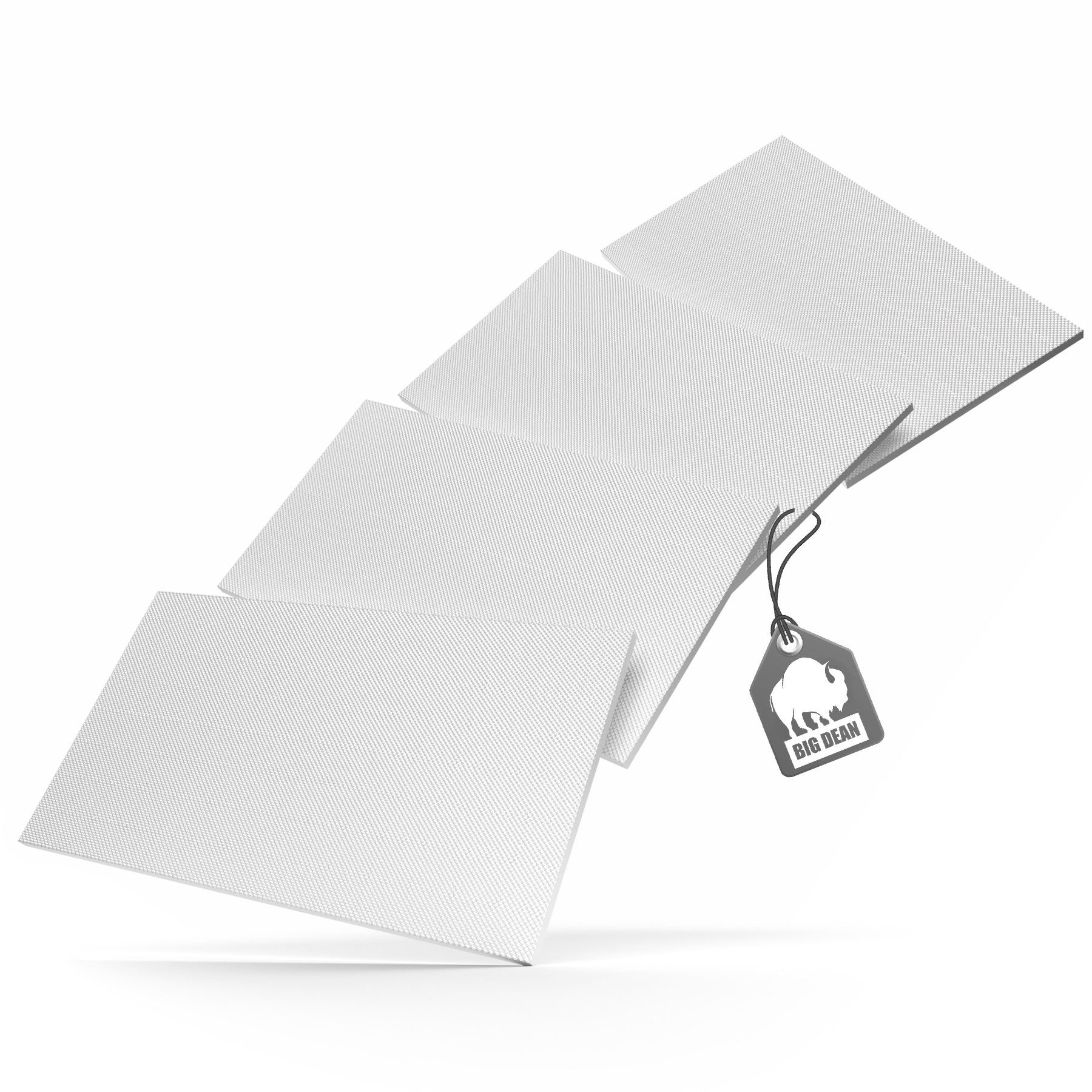 BigDean Garagen-Wandschutz 4 Stück Garagen Wandschutz selbstklebend 40x20x2cm Türkantenschutz (Set, 4 St., Matte/n), Extra Dicker, Robuster & Widerstandsfähiger zuverlässiger Prallschutz