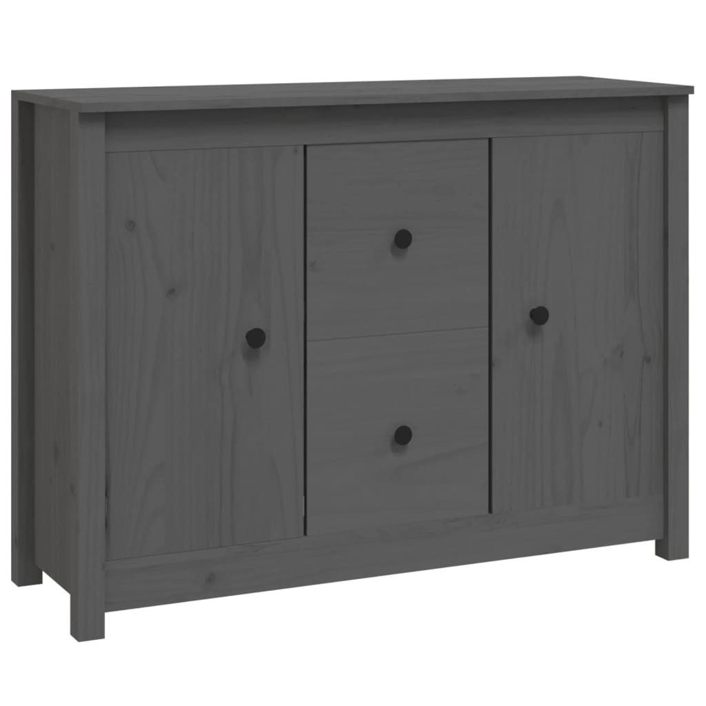 vidaXL Sideboard Sideboard Grau 100x35x74 cm günstig online kaufen