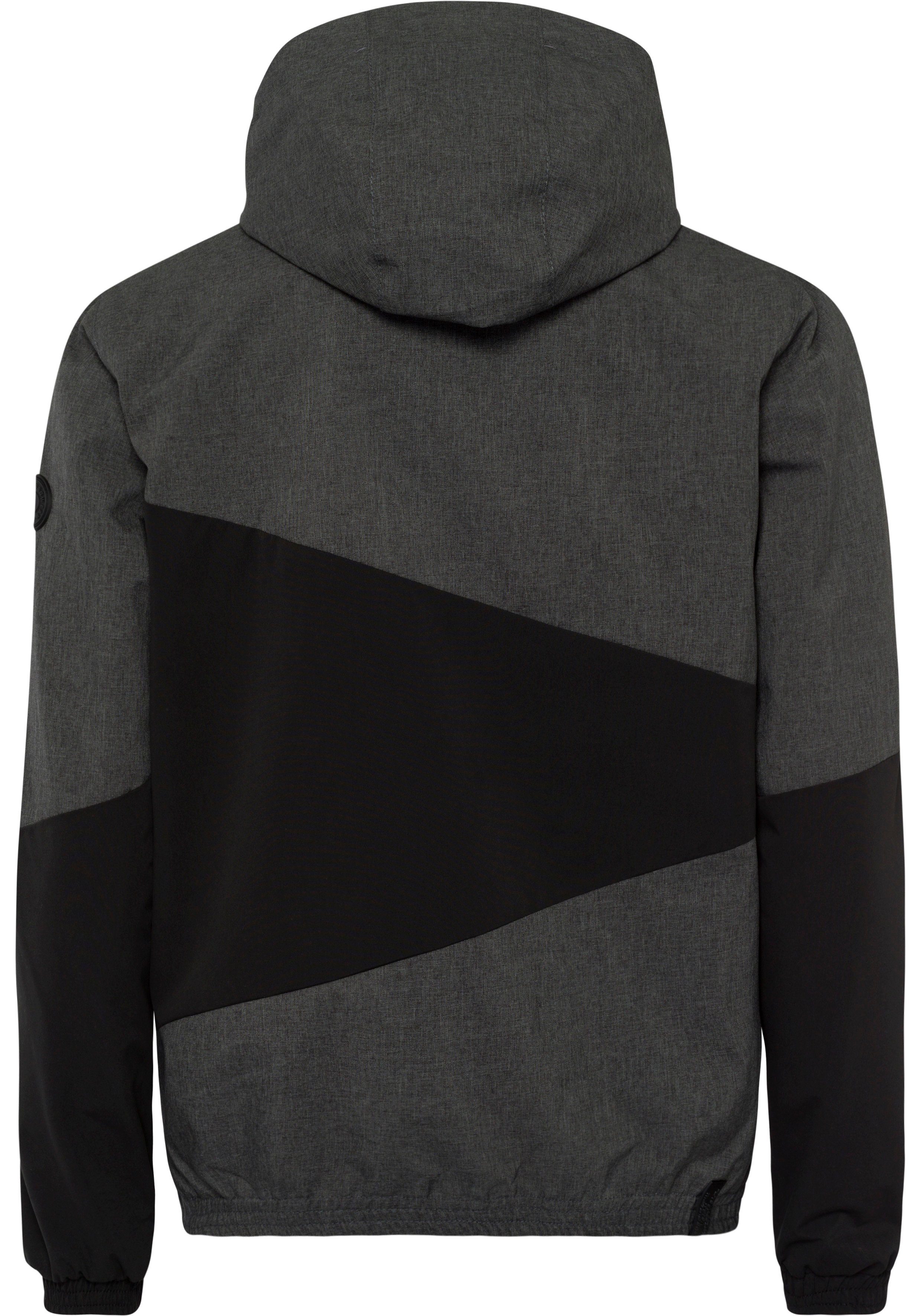 Blouson Color-Blocking TANER black Ragwear