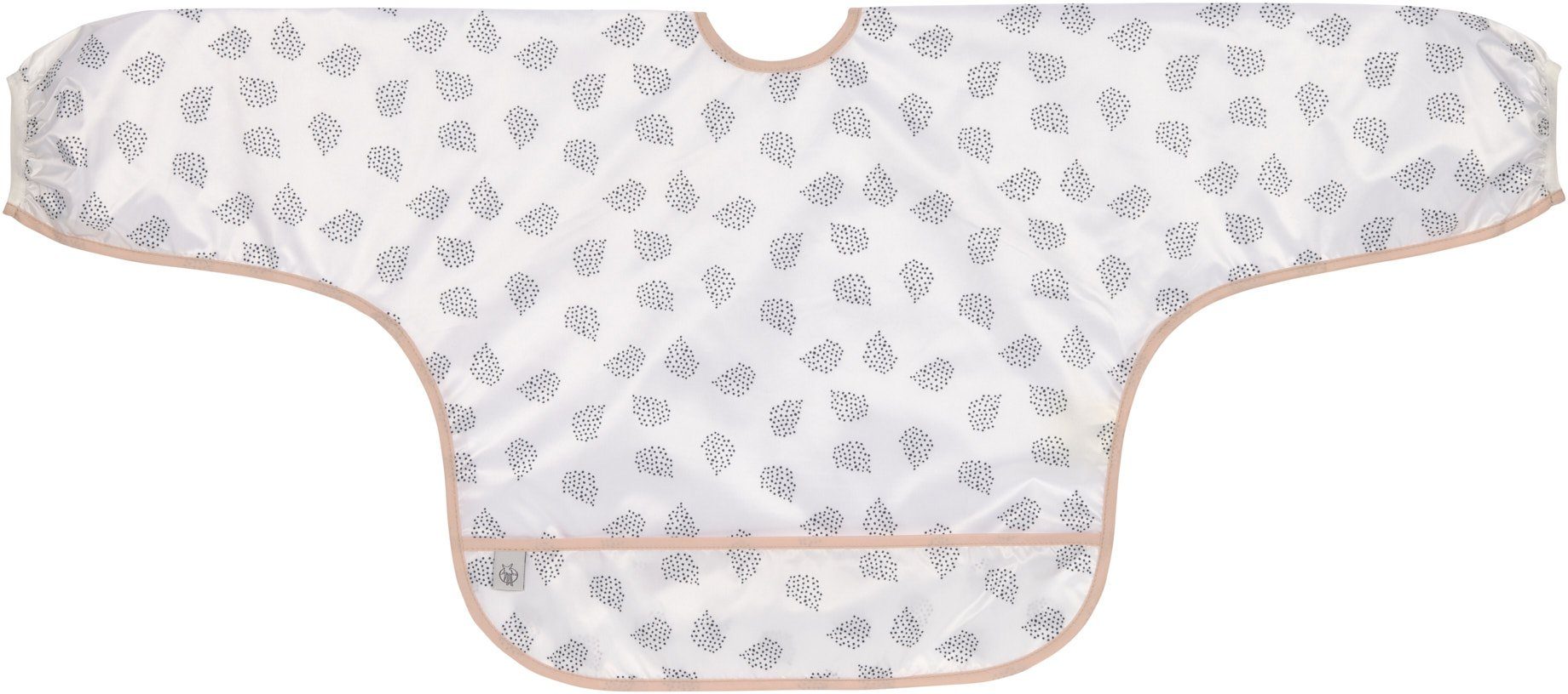 LÄSSIG Lätzchen Little Forest, Hase, (Set, 2-St), langärmelig, mit integriertem Auffangschutz; PETA-approved vegan