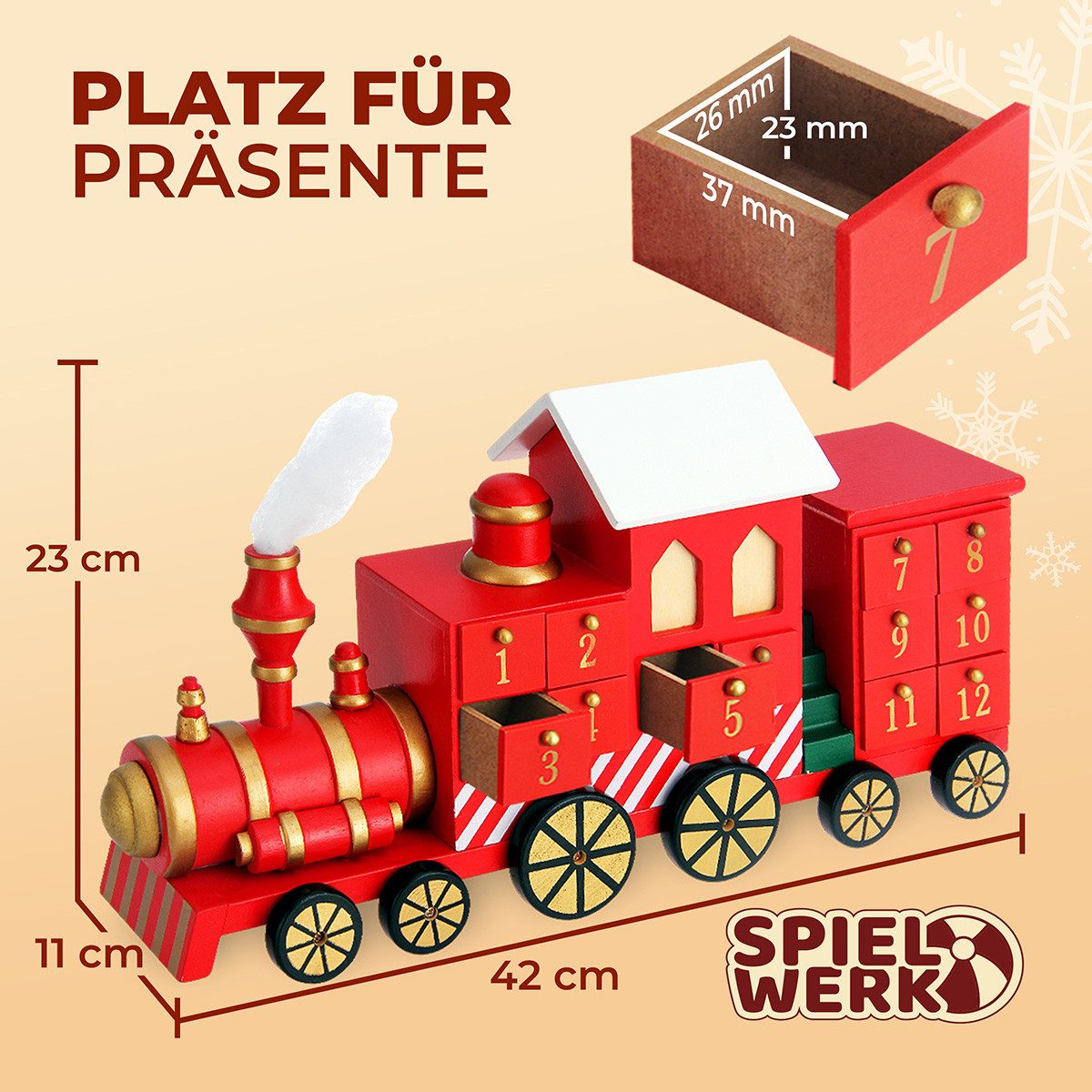 Spielwerk Adventskalender (24-tlg) – Bild 5 von 5