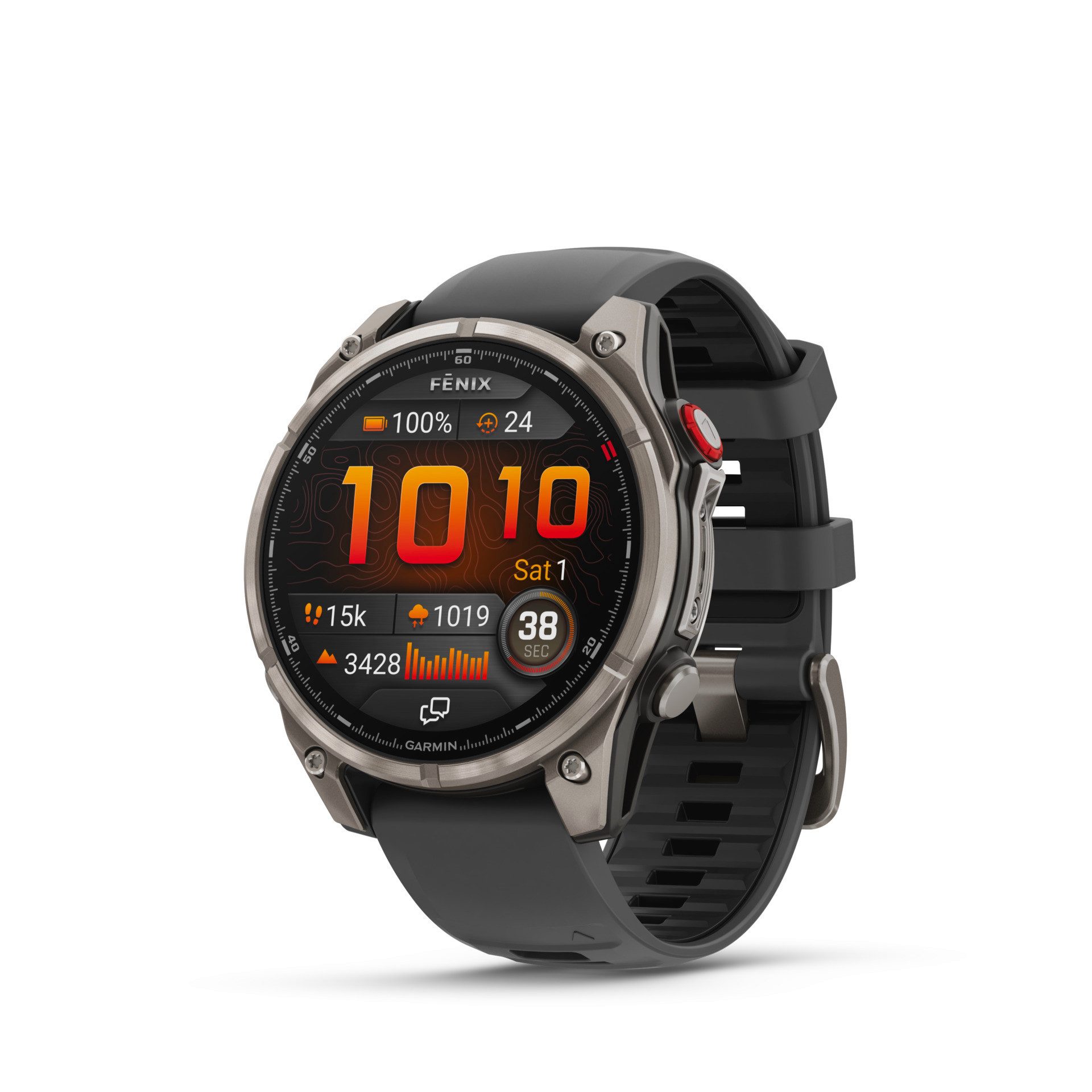 Garmin Fenix 8 Pro Smartwatch (3,556 cm/1,4 Zoll, Garmin)