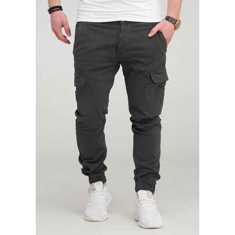 behype Cargohose BHMattheo2 im Jogging-Design