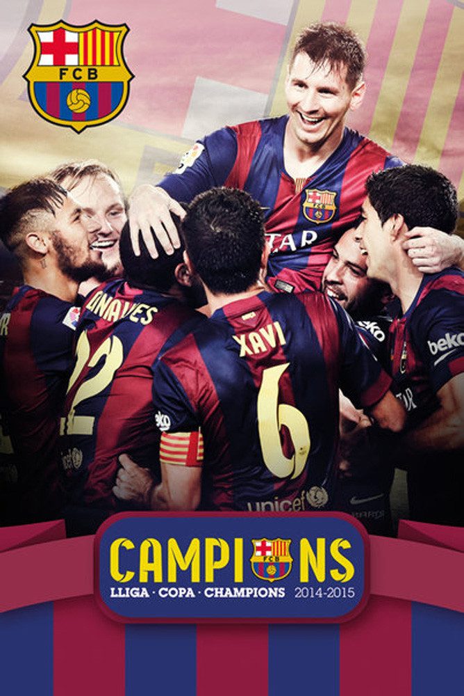 Poster Fußball - Poster - Barcelona günstig online kaufen