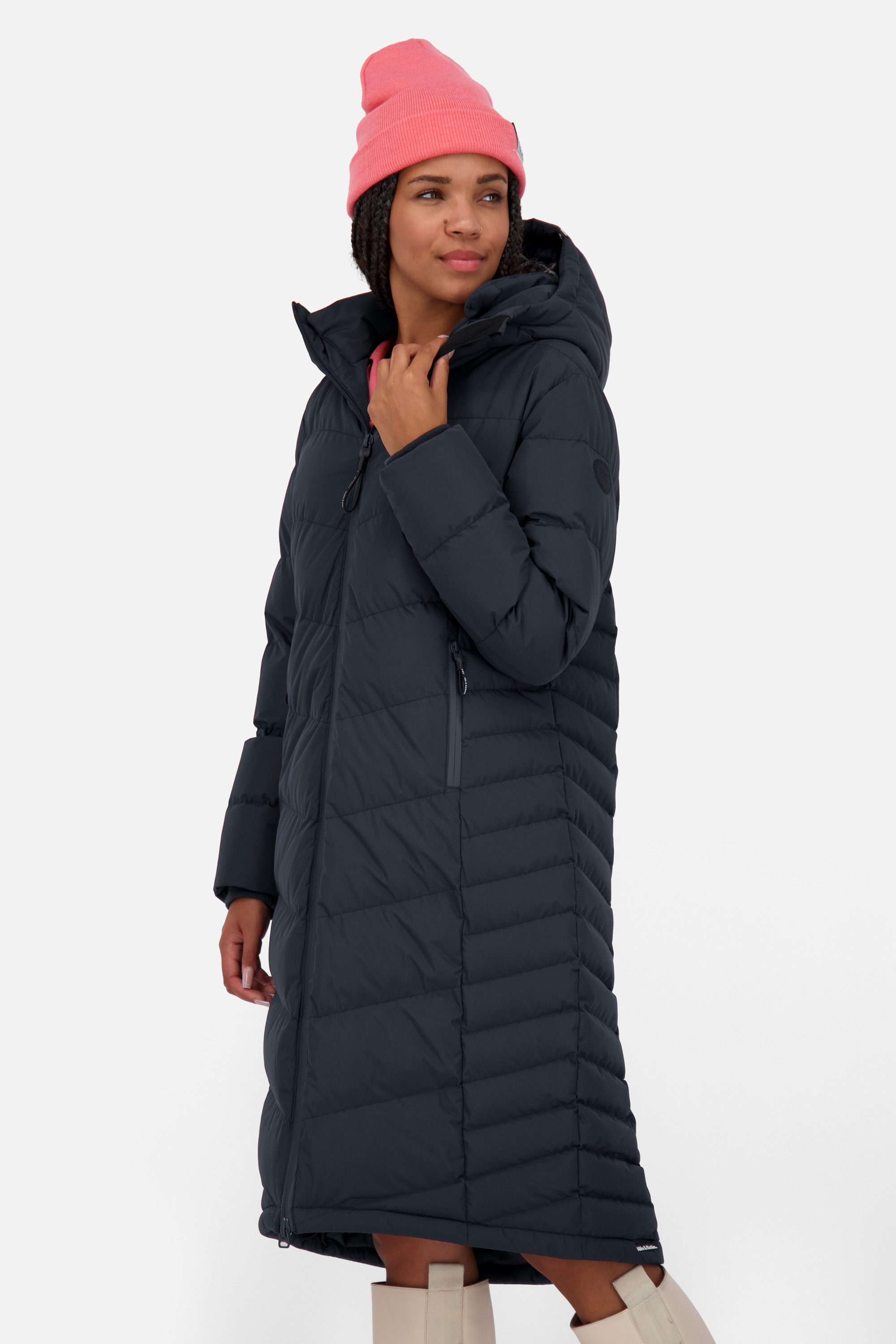 Alife & Kickin Wintermantel NinaAK A Puffer Coat CS Puffermantel, Winterparka Lang geschnitten