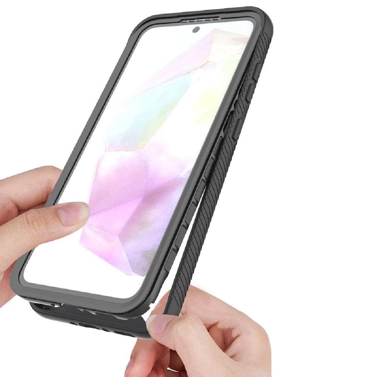TECH PROTECT Smartphone-Hülle Rundumschutz vorne und hinten kompatibel mit Samsung Galaxy A56 5G