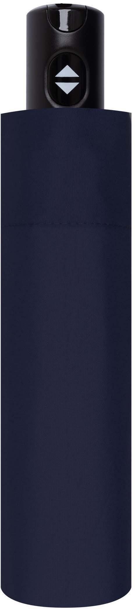 doppler® Taschenregenschirm Carbonsteel navy XS, Magic uni