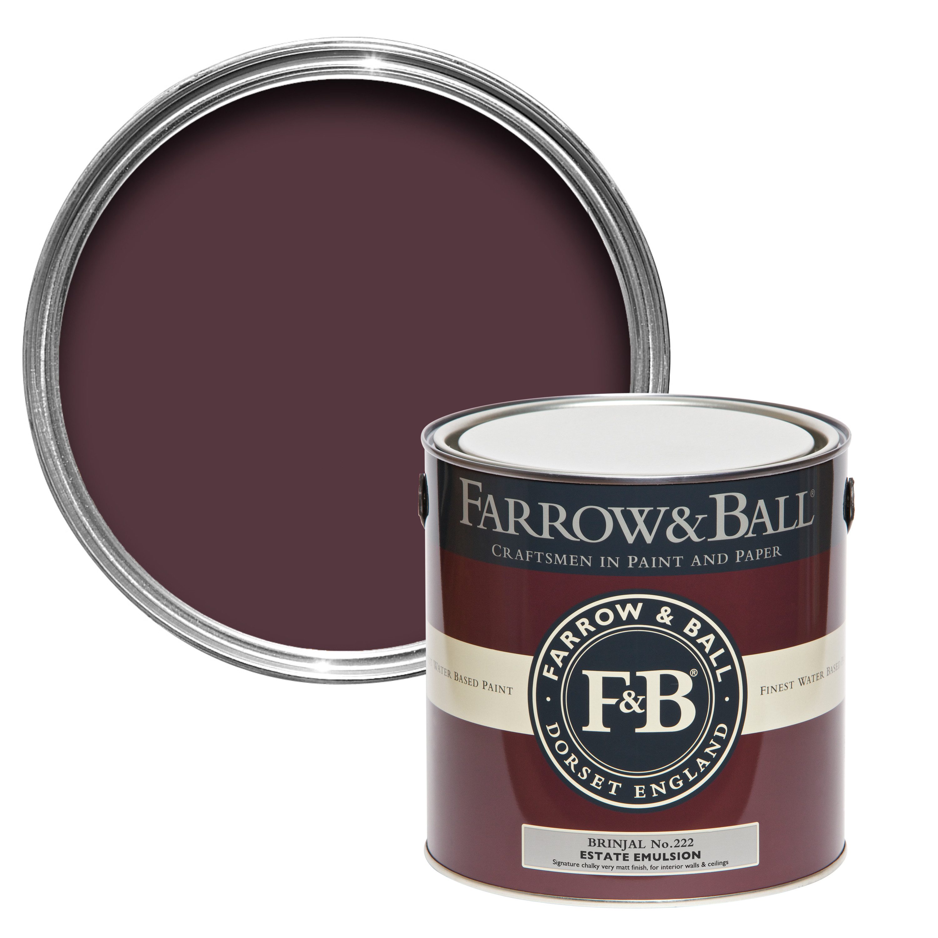 Farrow and Ball Wandfarbe Farrow and Ball - Brinjal 222