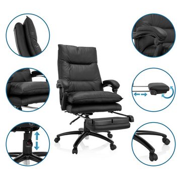 MyBuero Chefsessel Home Office Chefsessel RELAX CL 200 Kunstleder, Drehstuhl Bürostuhl ergonomisch