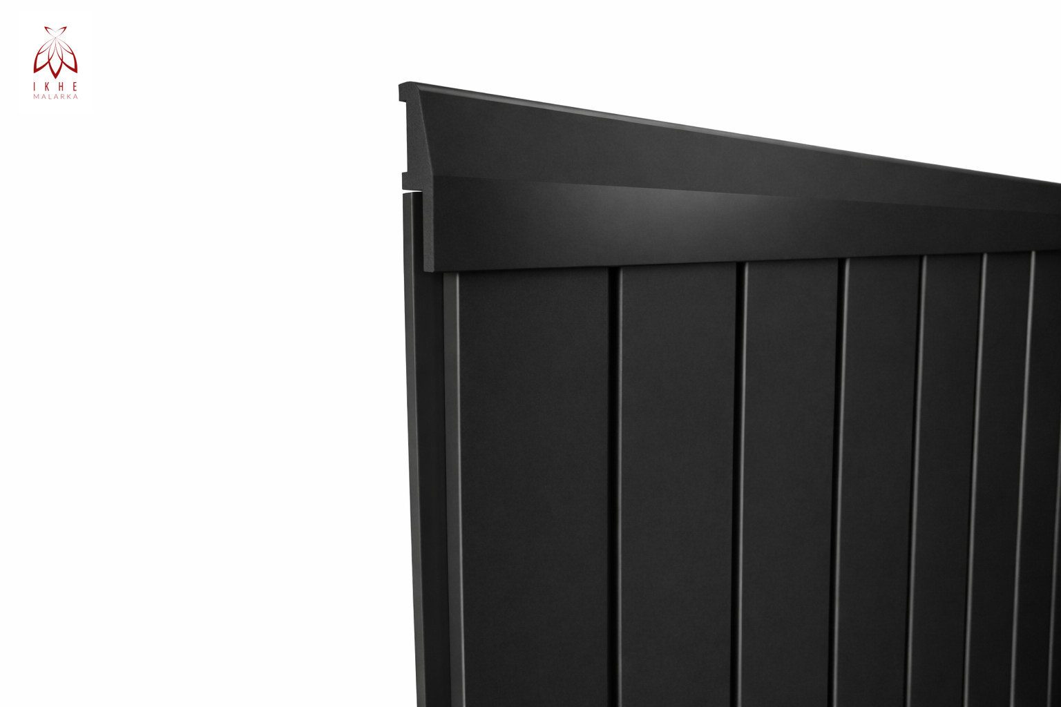IKHEMalarka Wandpaneel Landhausstil – Boiserie Wandverkleidung Flurdekoration, BxL: 12x100 cm, 0,12 qm, (1 Meter Lang, kombinierbar mit Abschlussleiste) aus hartem Polystyrol (PS)