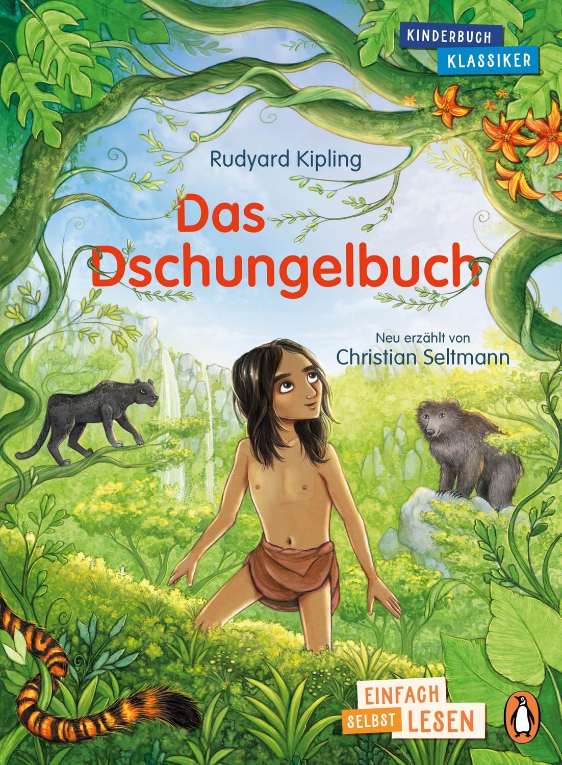 Kinderbuch Das Dschungelbuch Erstlesebuch ab 7 Jahren - für geübte Leseanfänger a Rudyard Kipling, Christian Seltmann