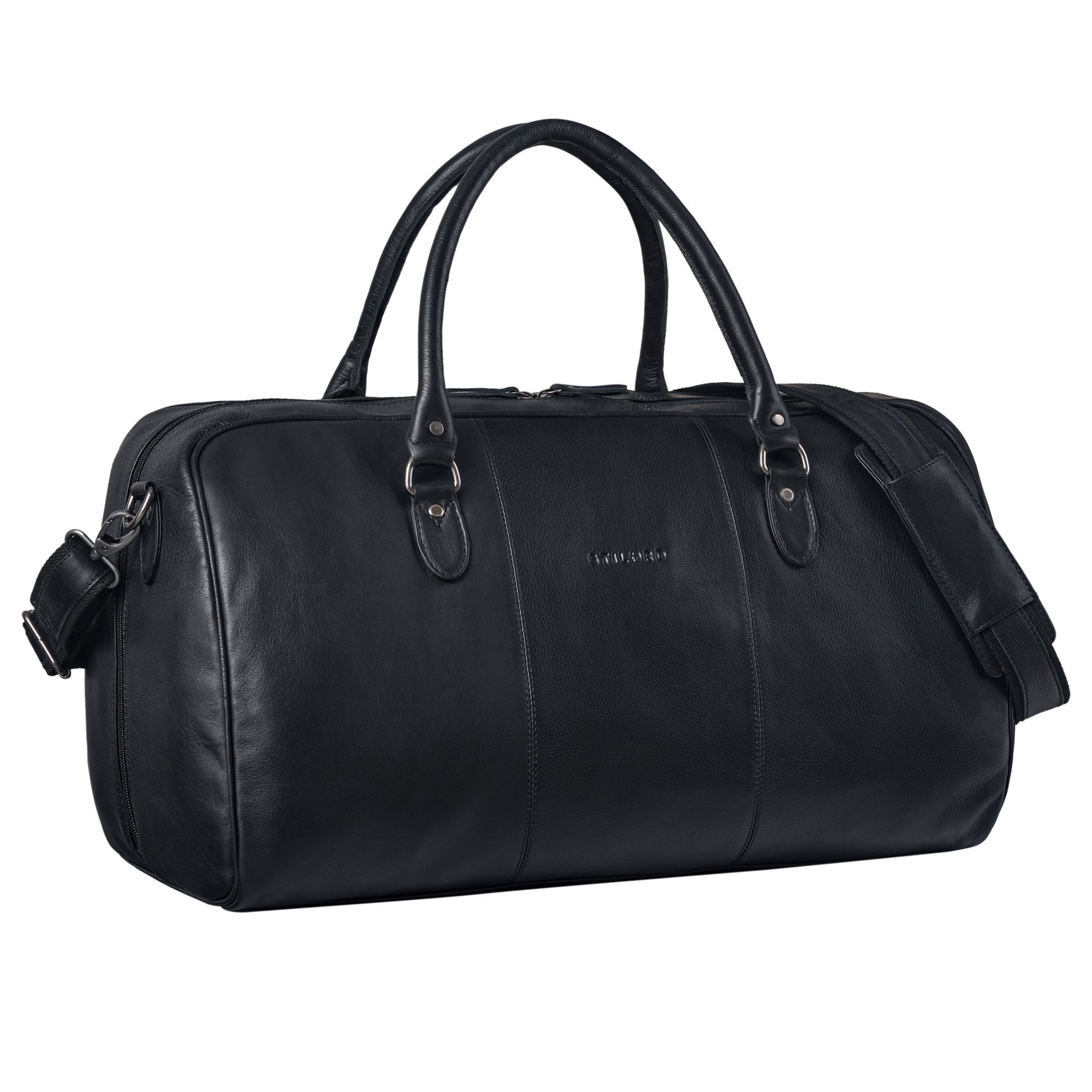 STILORD Weekender "Jarvis" exklusive Leder Reisetasche für Damen und Herren